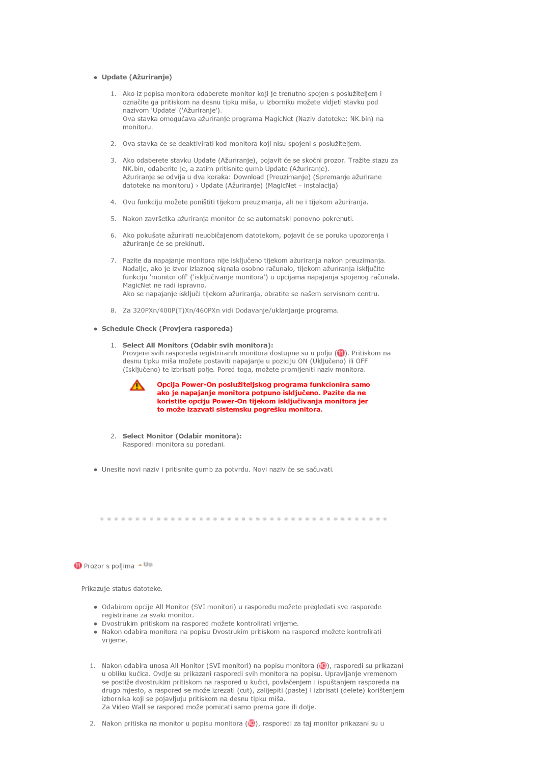 Samsung LS40BHPNSF/EDC, LS40BHPNS/EDC, LS46BHZNS/EDC, LS46BHTNS/EDC, LS40BHTNS/EDC, LS40BHYNS/EDC manual Update Ažuriranje 