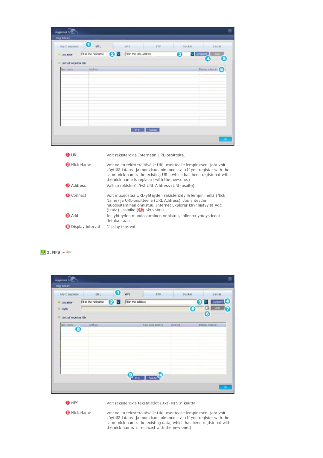 Samsung LS40BHZNS/EDC, LS46BHPNS/EDC, LS40BHPNS/EDC, LS46BHZNS/EDC, LS46BHTNS/EDC, LS40BHTNS/EDC, LS40BHYNS/EDC manual Nfs 