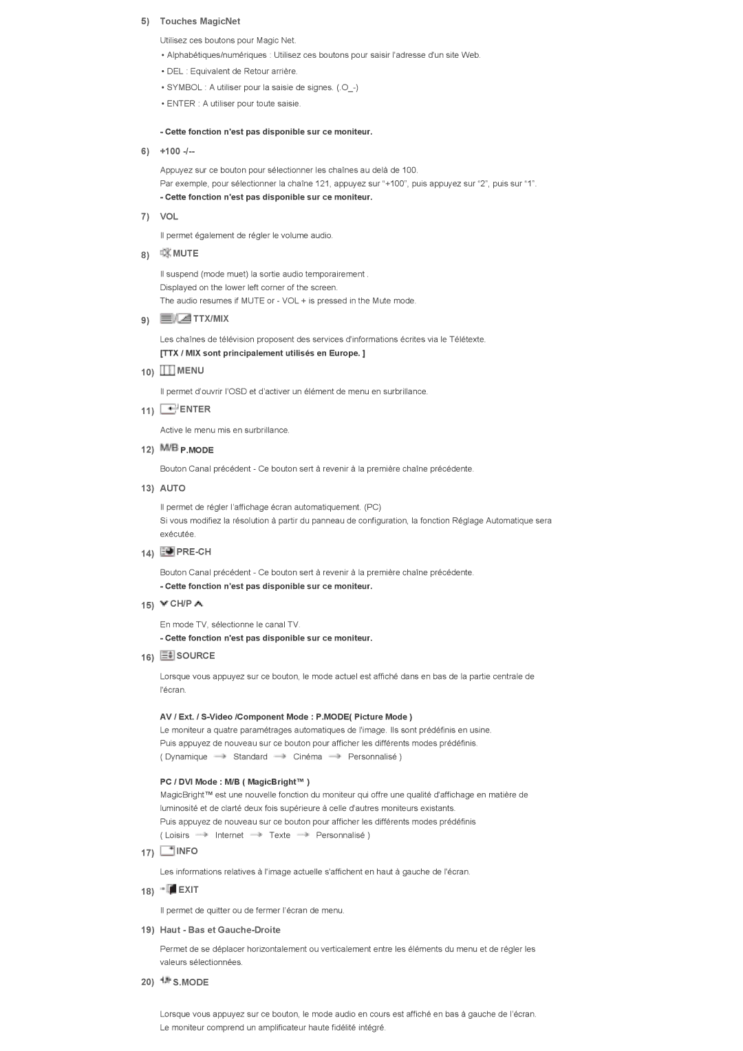 Samsung LS40BHTNS/EDC, LS46BHPNS/EDC, LS40BHRNSF/EDC, LS40BHRNB/EDC, LS40BHPNSF/EDC, LS46BHPNSF/EDC, LS40BHYNB/EDC manual Ttx/Mix 