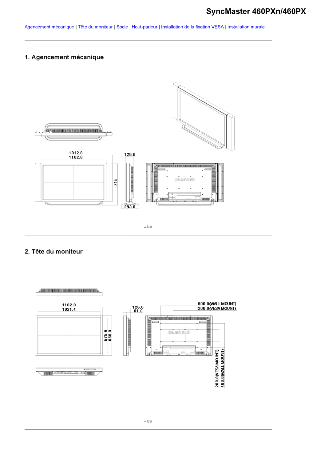 Samsung LS40BHVNS/EDC, LS46BHPNS/EDC, LS40BHRNSF/EDC, LS40BHRNB/EDC, LS40BHPNSF/EDC, LS46BHPNSF/EDC SyncMaster 460PXn/460PX 