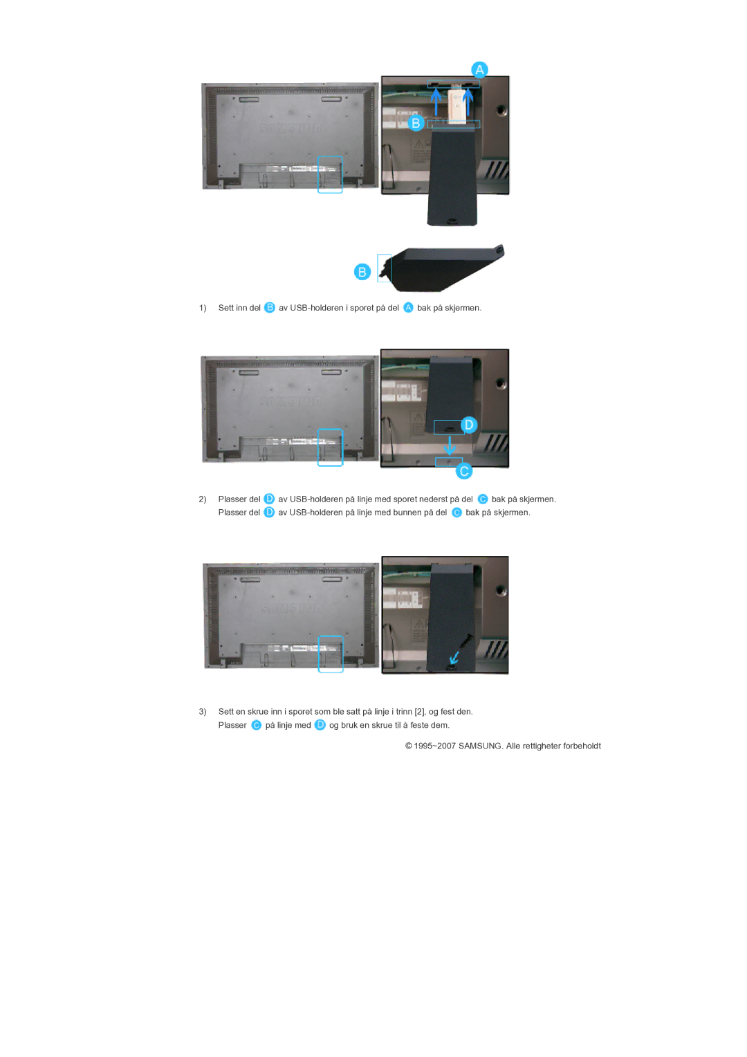 Samsung LS46BPTNS/EDC, LS40BPTNB/EDC, LS46BPTNB/EDC manual 