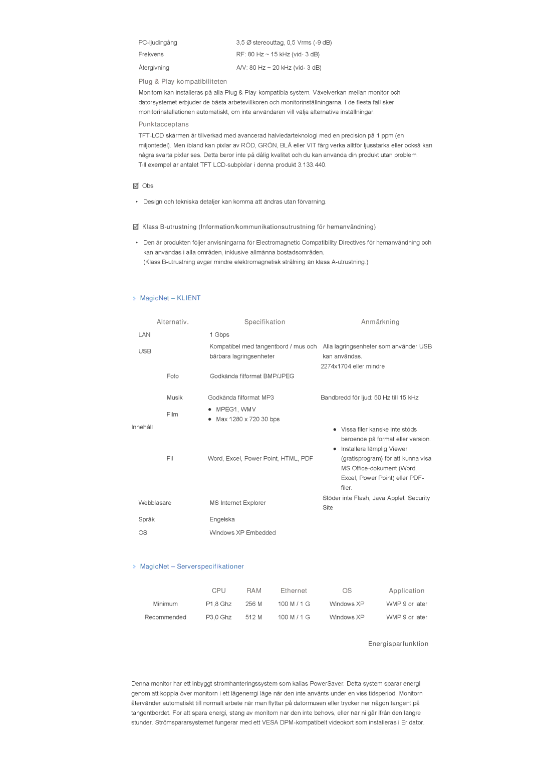 Samsung LS40BPTNB/EDC, LS46BPTNS/EDC, LS46BPPNB/EDC, LS40BPPNB/EDC, LS46BPTNB/EDC, LS46BPPNS/EDC, LS40BPPNS/EDC manual Cpu 