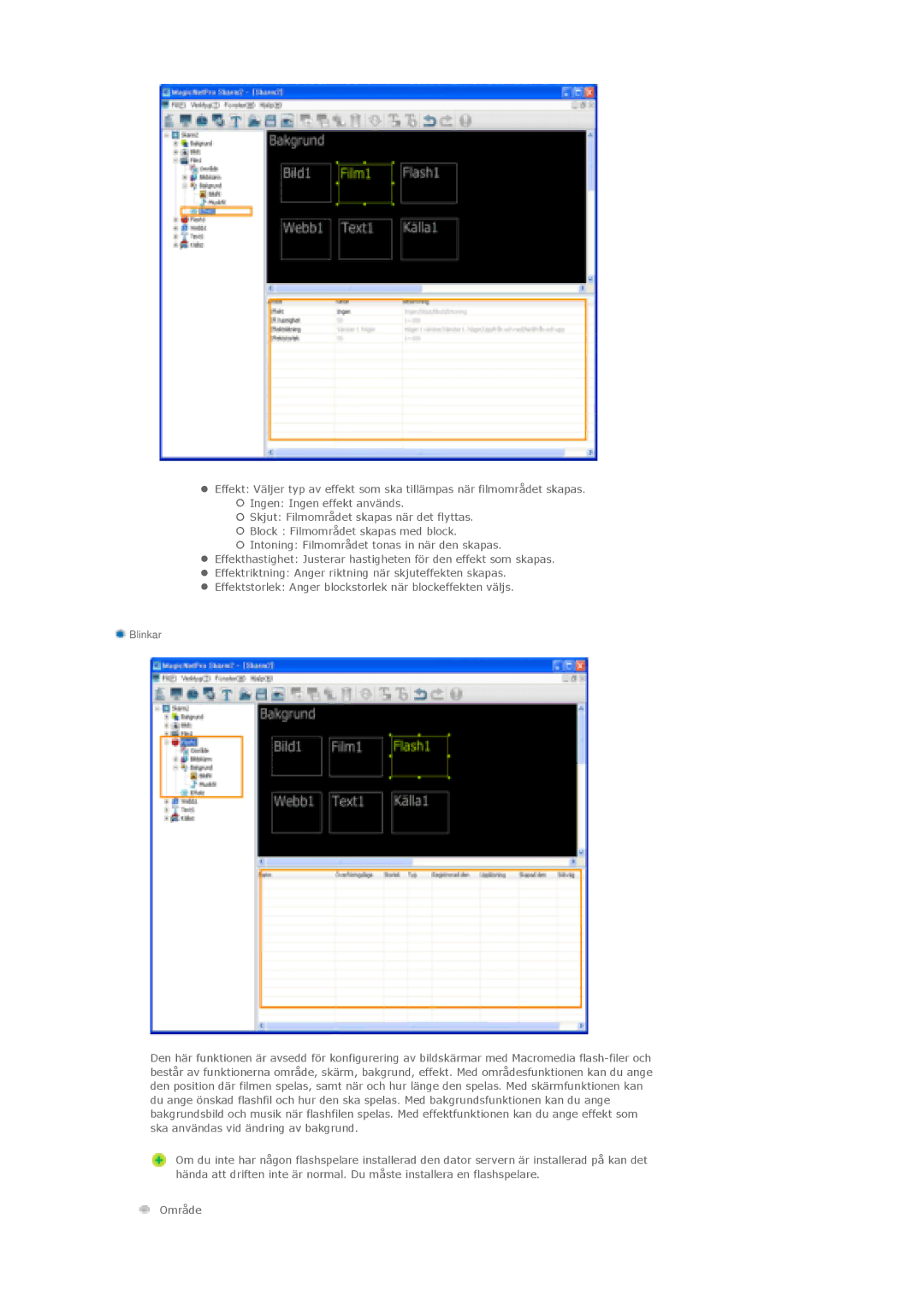 Samsung LS46BPPNS/EDC, LS46BPTNS/EDC, LS46BPPNB/EDC, LS40BPTNB/EDC, LS40BPPNB/EDC, LS46BPTNB/EDC, LS40BPPNS/EDC manual Blinkar 