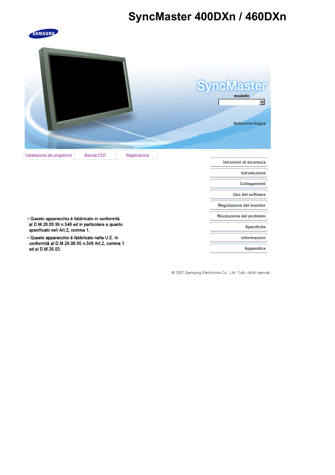 Samsung LS46BPPNB/EDC, LS46BPTNS/EDC, LS40BPPNB/EDC, LS46BPTNB/EDC, LS46BPPNS/EDC, LS40BPPNS/EDC manual LCD Monitor 