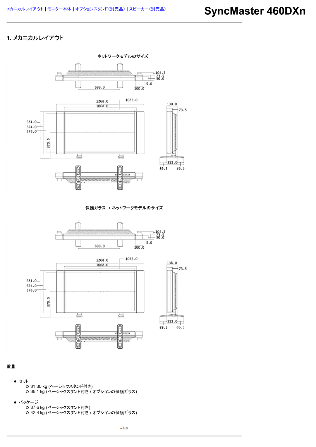 Samsung LS40BPTNSF/XSJ, LS46BPTNS/XSJ, LS46BPTNSF/XSJ manual SyncMaster 460DXn 