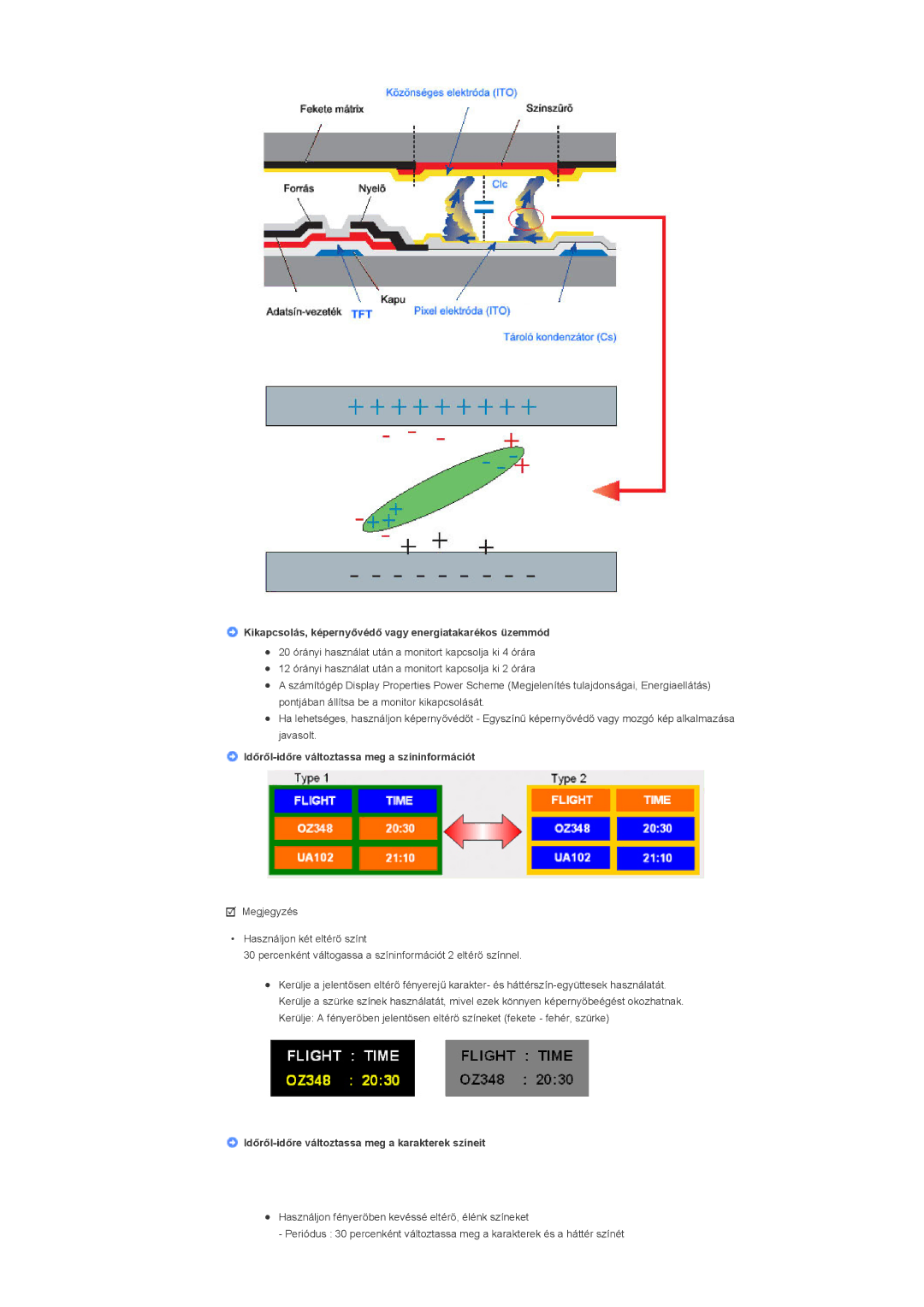 Samsung LS57BPHNB/EDC, LS57BPHNS/EDC, LS57BPPNS/EDC manual Kikapcsolás, képernyővédő vagy energiatakarékos üzemmód 