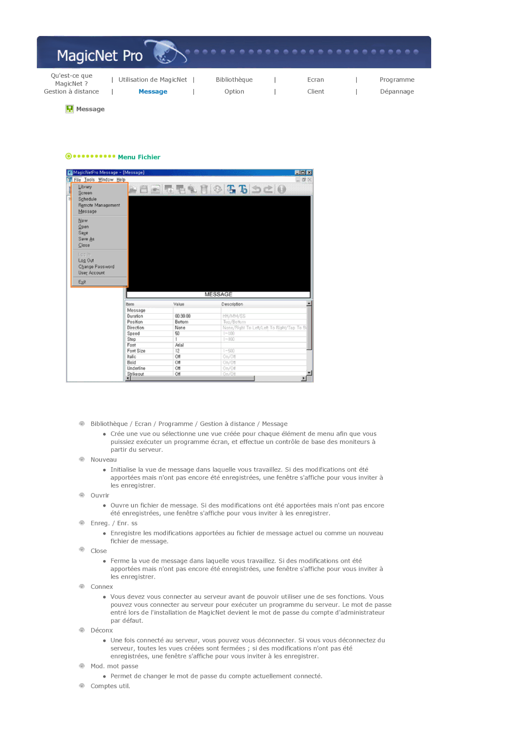 Samsung LS57BPTNB/EDC, LS57BPTNS/EDC, LS57BPTNBF/EDC manual Message 