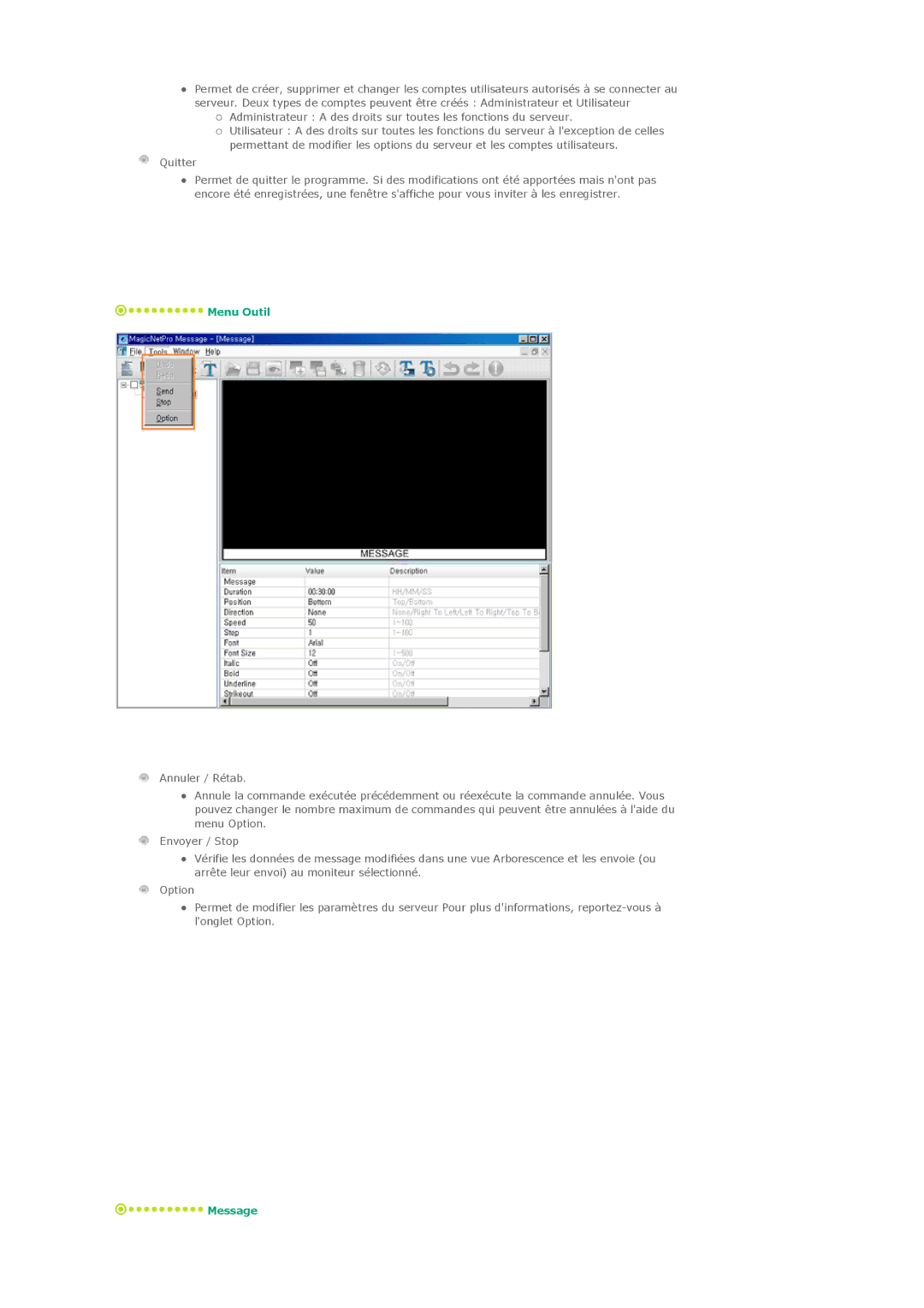 Samsung LS57BPTNBF/EDC, LS57BPTNS/EDC, LS57BPTNB/EDC manual Message 