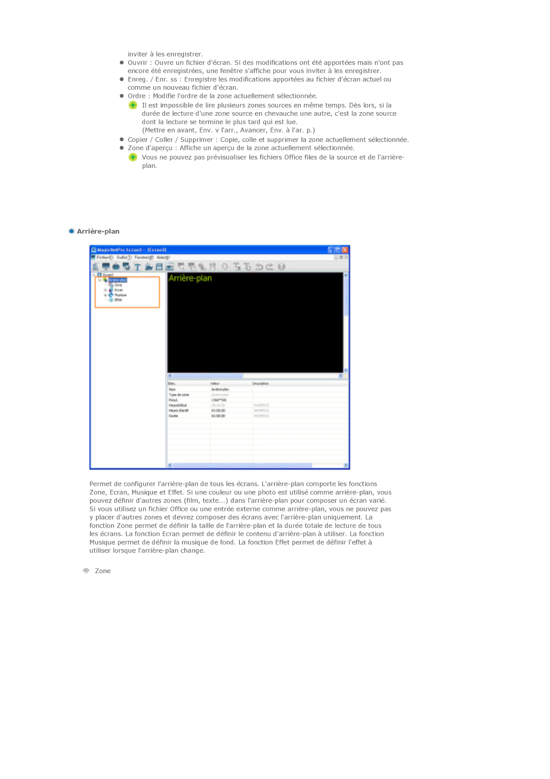 Samsung LS70BPPNBYSEDC, LS82BPTNB/EDC, LS70BPTNBF/EDC, LS70BPTNS/EDC, LS82BPTNS/EDC Inviter à les enregistrer, Arrière-plan 