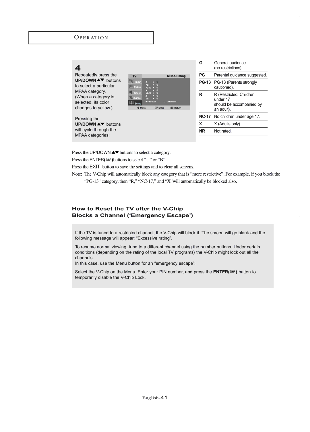 Samsung LT-P1745U manual General audience no restrictions 