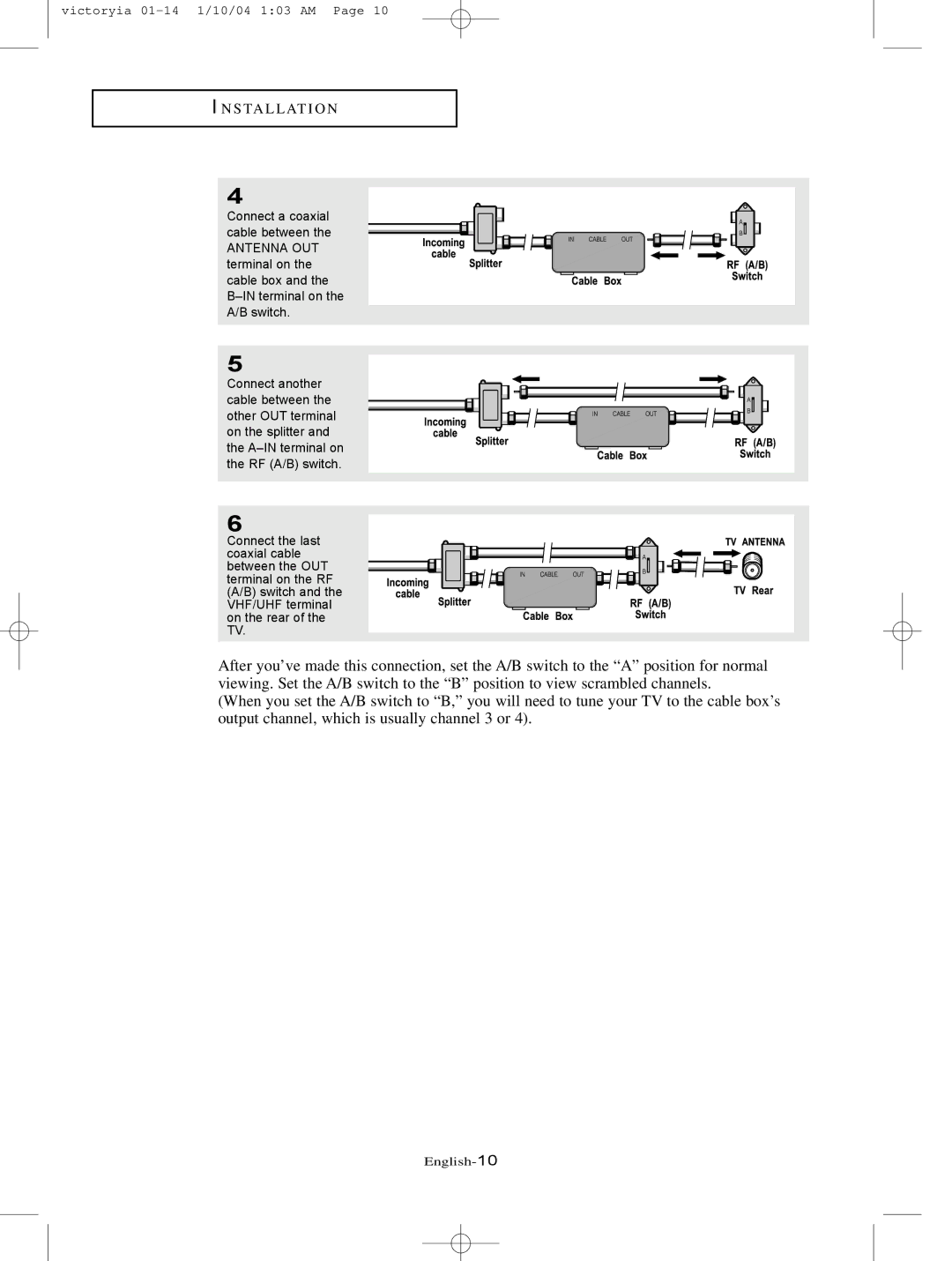 Samsung LT-P227W manual English-10 