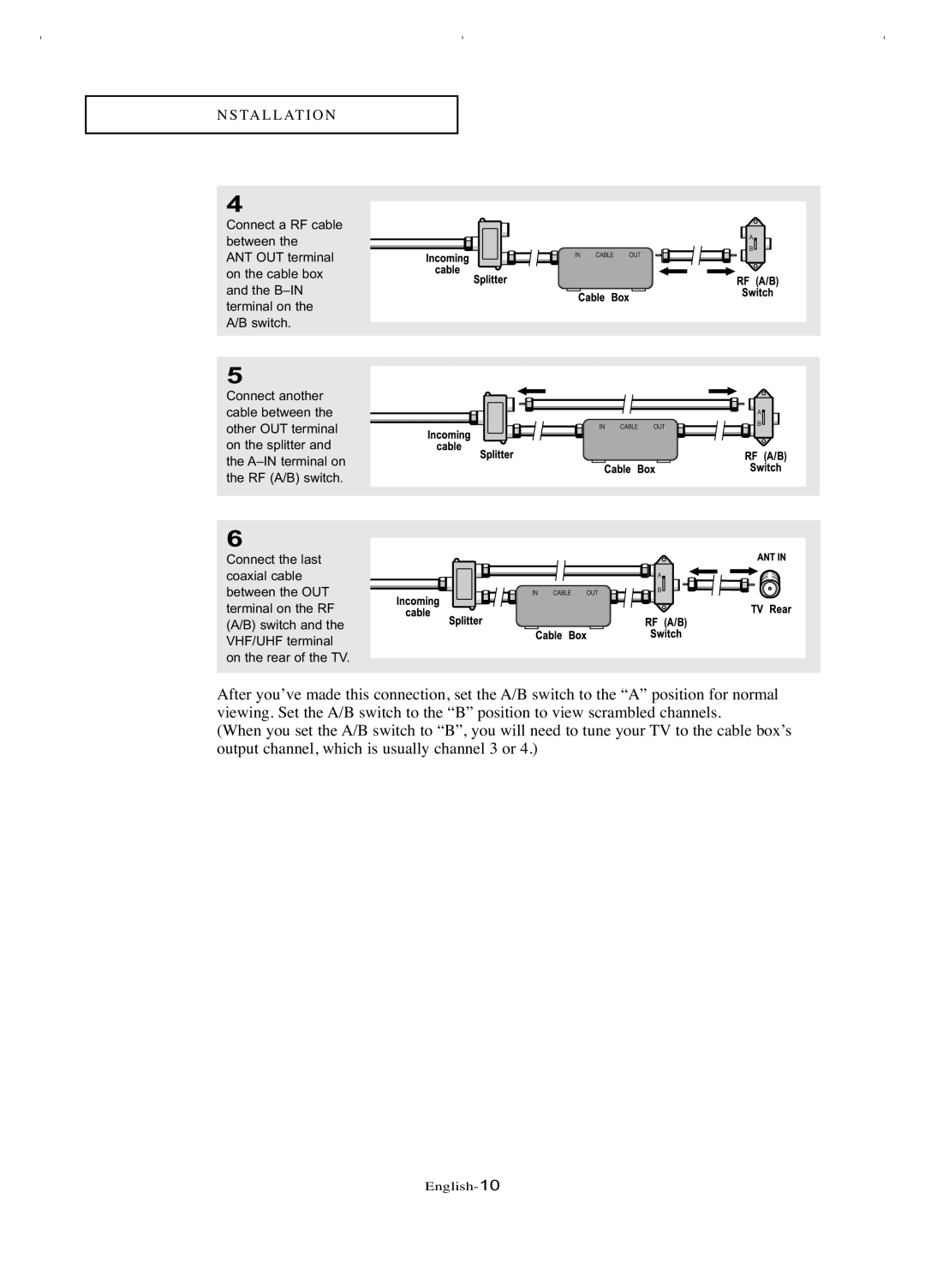 Samsung LT-P266W manual English-10 