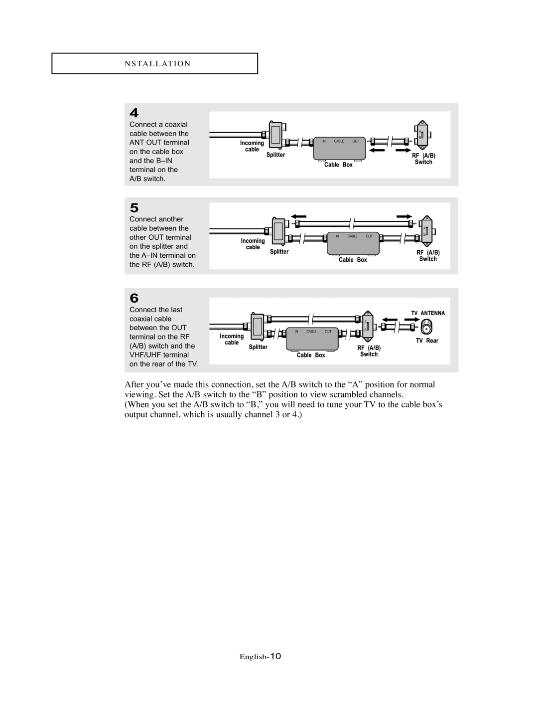 Samsung LT-P326W manual English-10 