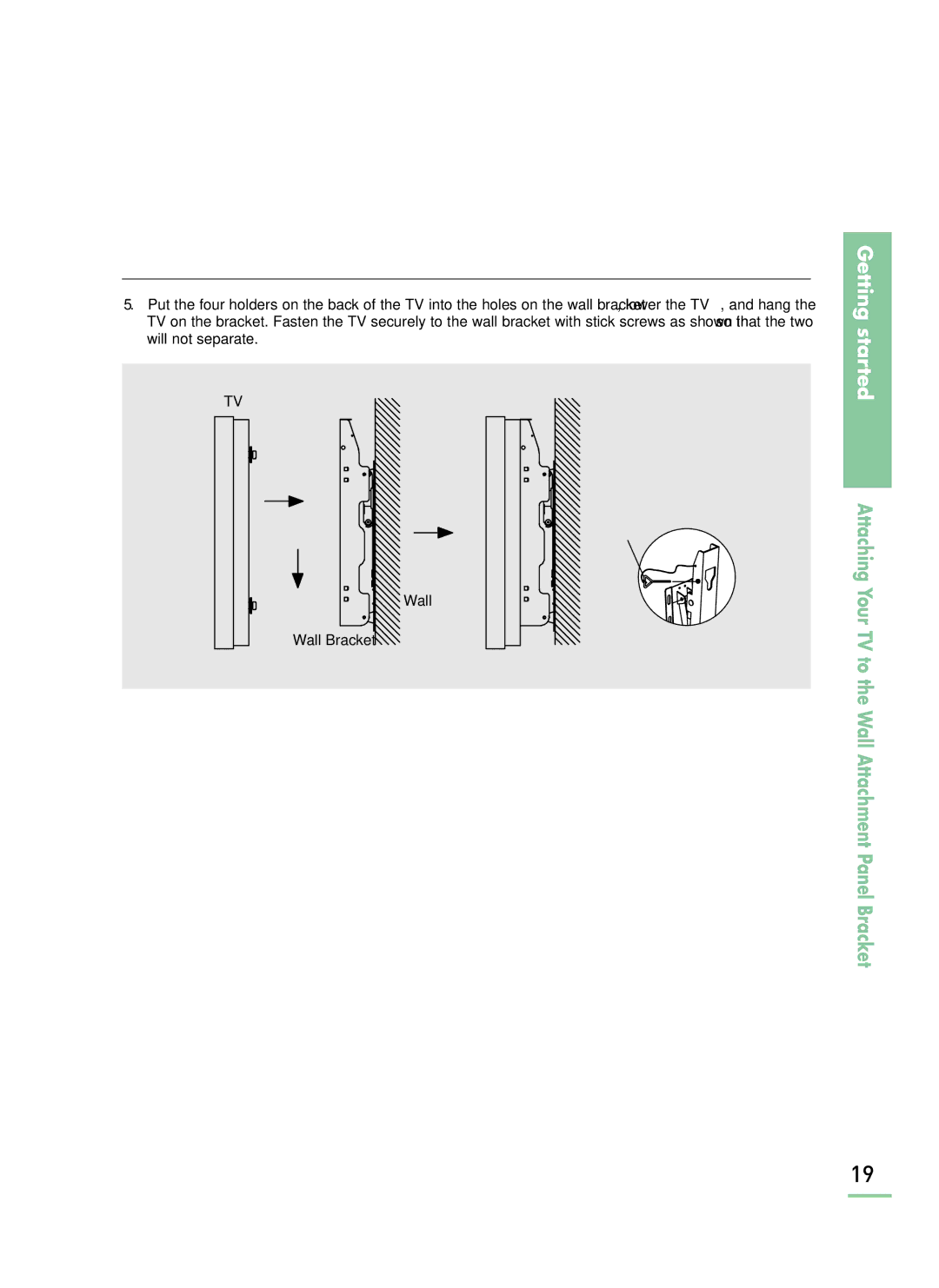 Samsung LT-P468W manual Getting started 