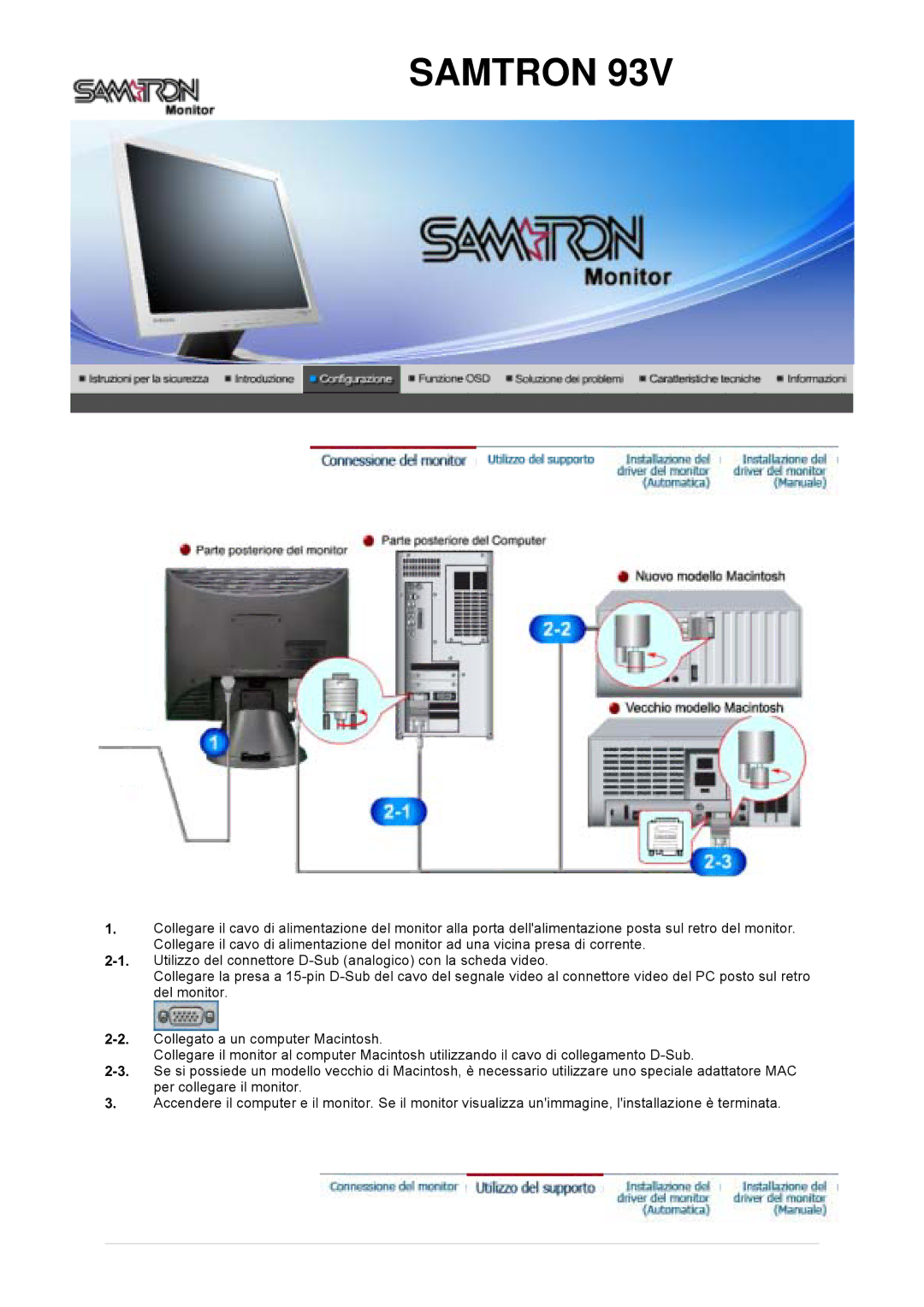 Samsung LT17GSESS/EDC manual Samtron 