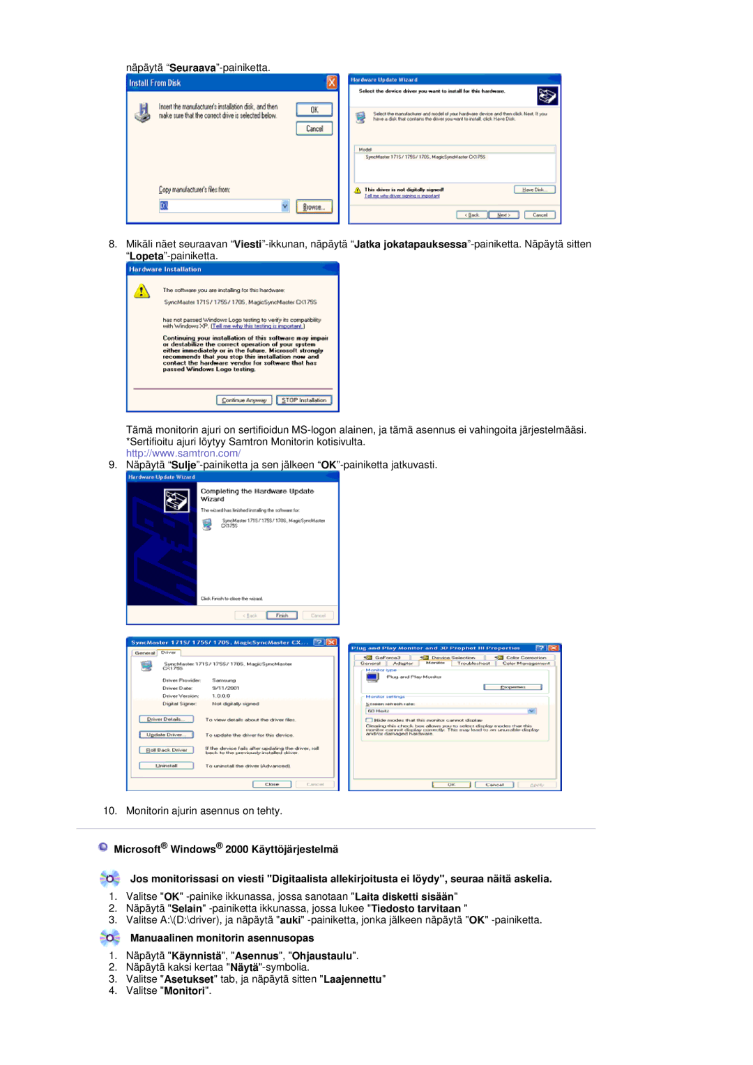 Samsung LT17GSESS/EDC, LT17GSESSZ/EDC manual 