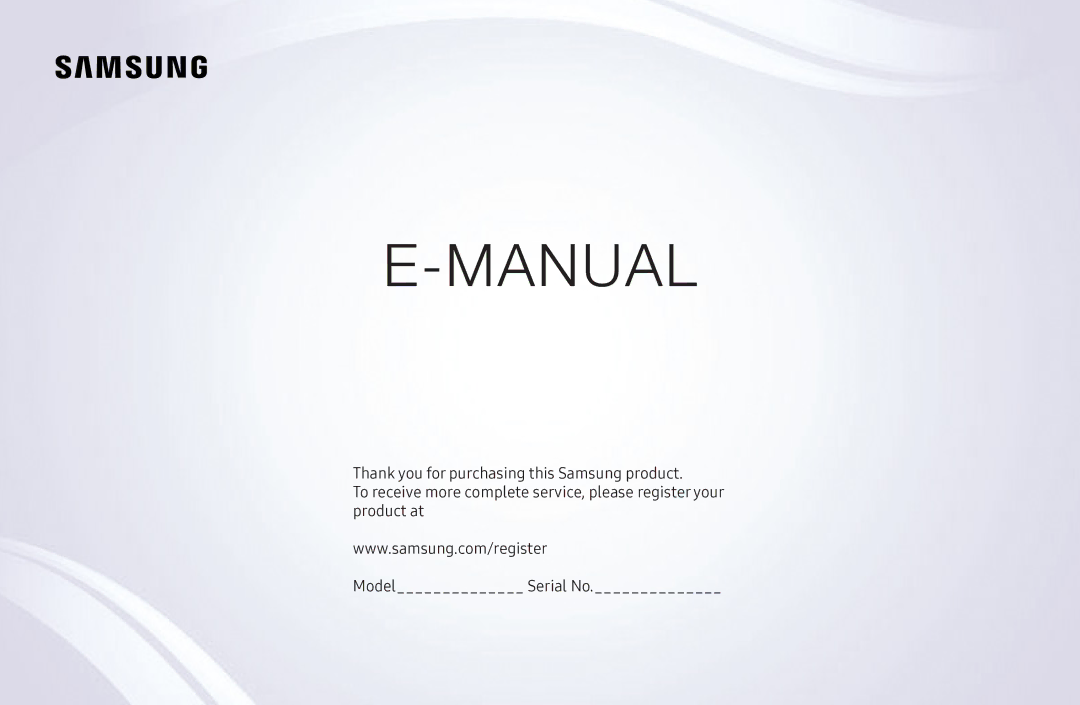 Samsung LT22E310EX/RU manual Manual 