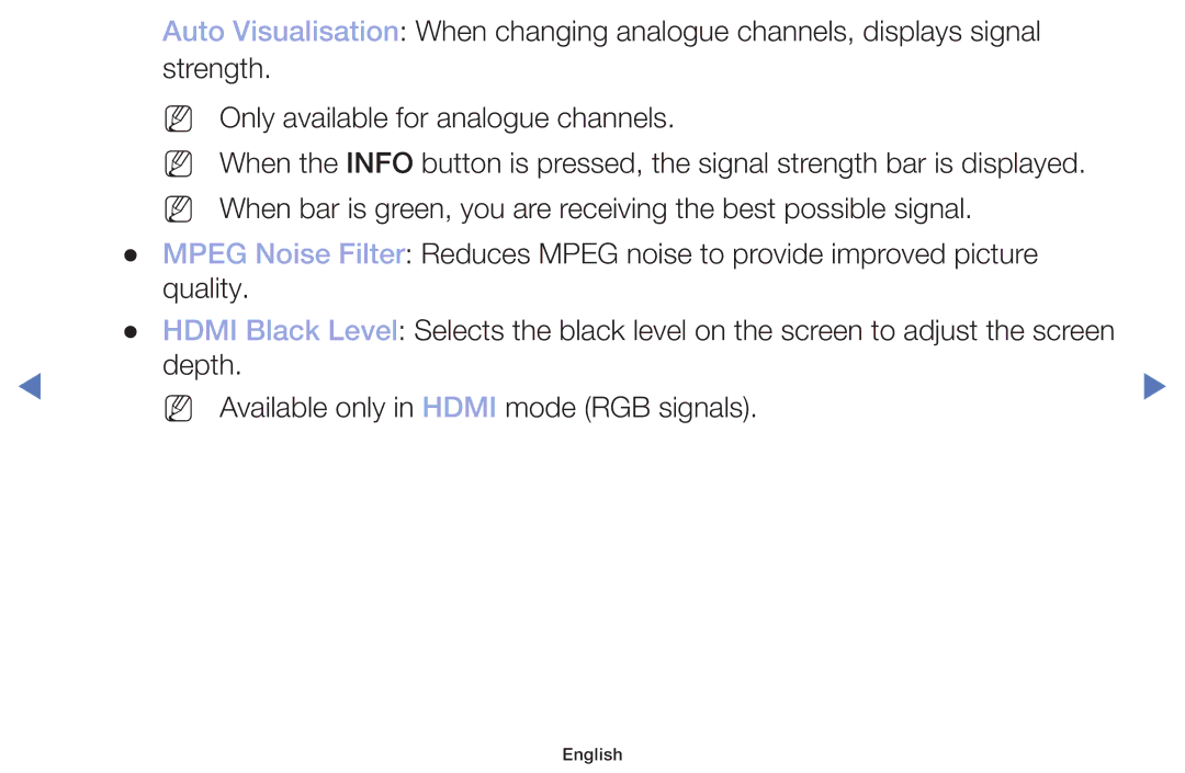 Samsung LT22E310EX/RU manual Depth Available only in Hdmi mode RGB signals 