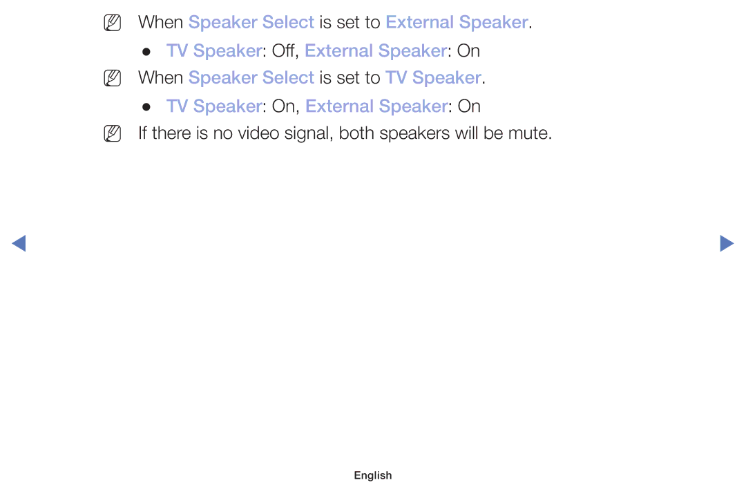 Samsung LT22E310EX/RU manual NN If there is no video signal, both speakers will be mute 