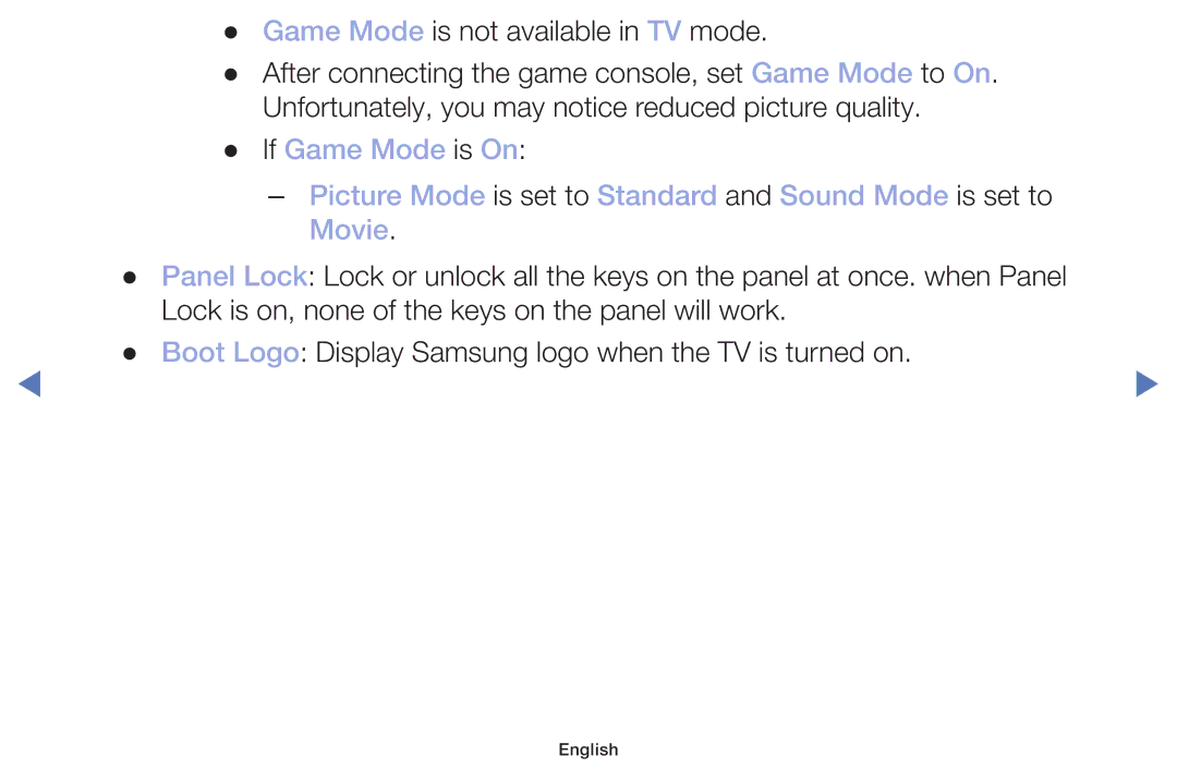 Samsung LT22E310EX/RU manual Lock is on, none of the keys on the panel will work 