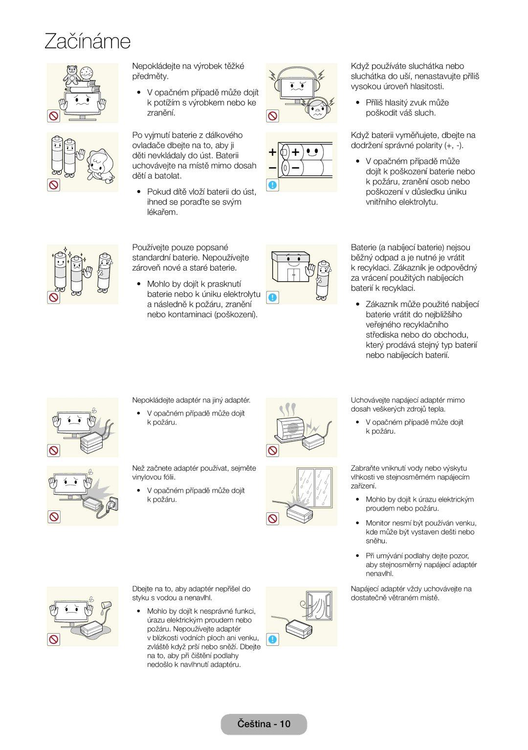 Samsung LT22E390EX/EN, LT22E390EW/EN, LT24E390EW/EN, LT24E390EX/EN manual Mohlo by dojít k prasknutí 