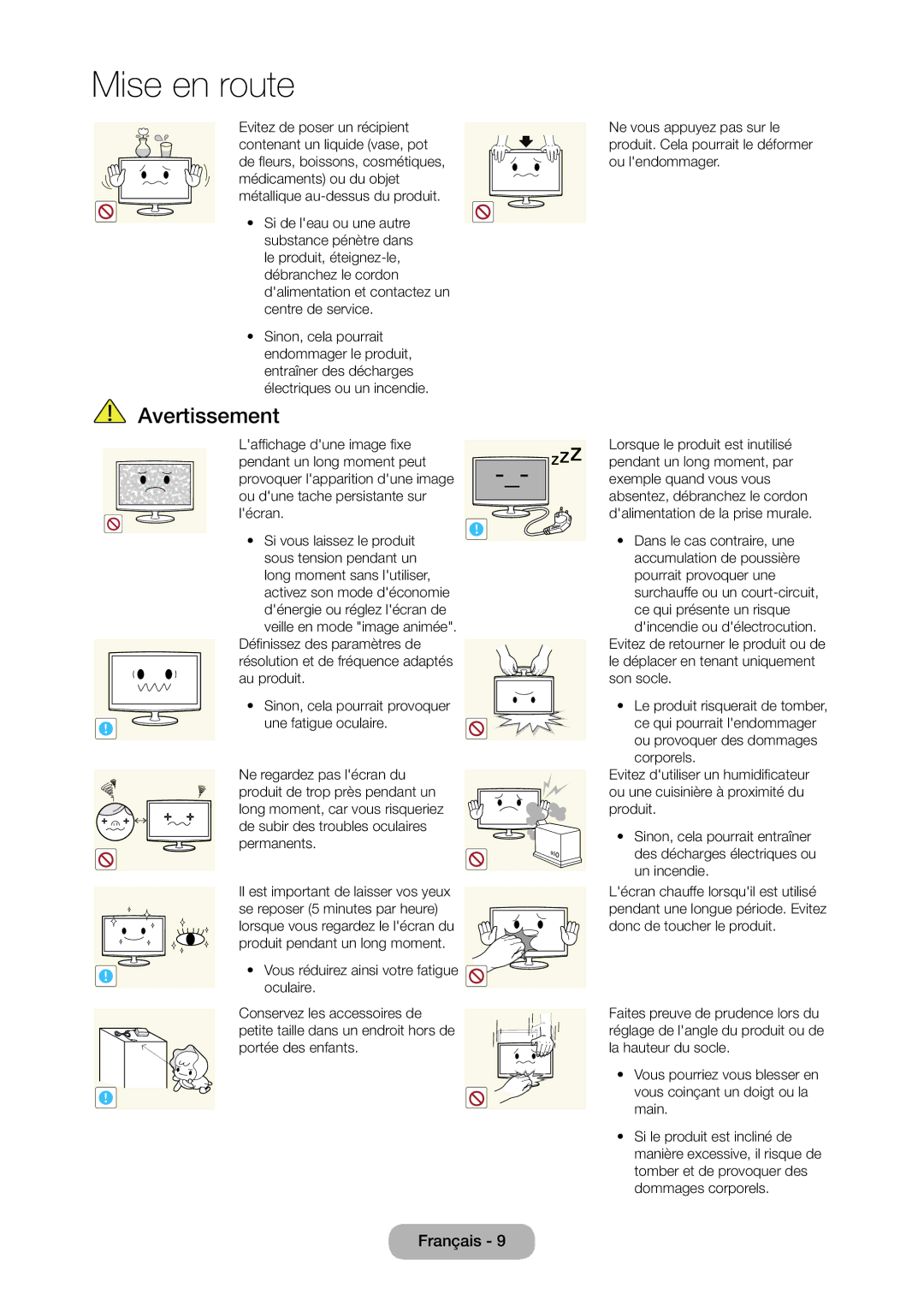 Samsung LT24C370EW/EN, LT23C350EW/EN, LT22C350EW/EN, LT24C350EW/EN, LT27C350EW/EN, LT27C370EW/EN manual Oculaire 