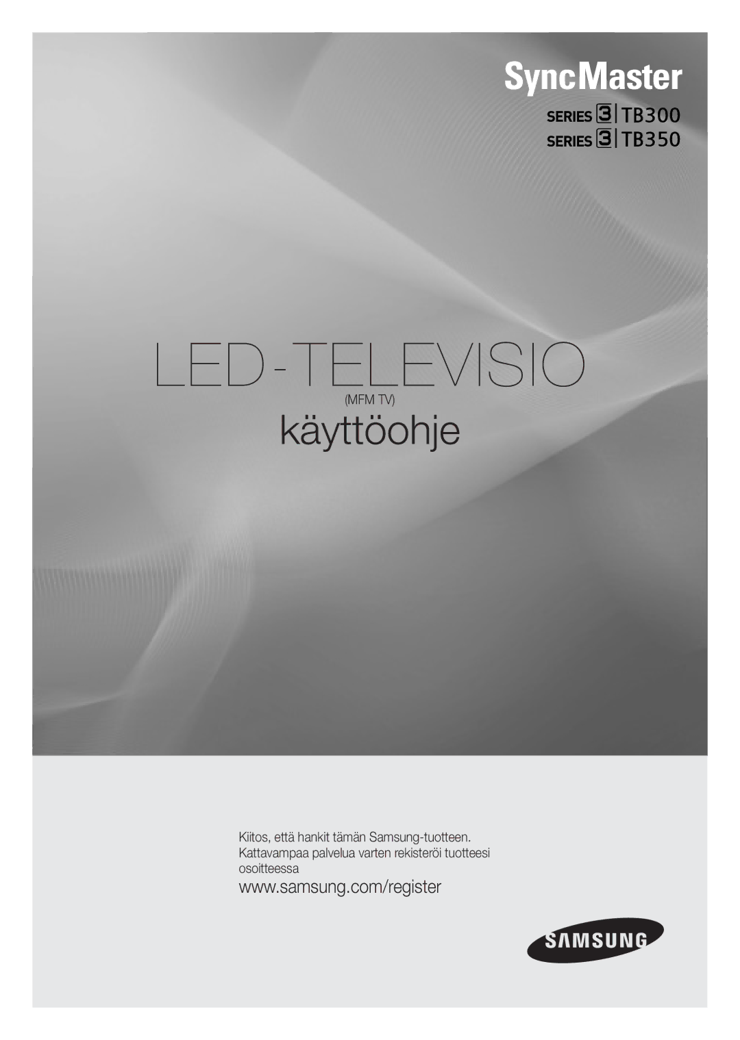 Samsung LT22B300EW/XE, LT24B300EW/XE, LT27B300EW/XE, LT22B350EW/XE, LT23B350EW/XE, LT24B350EW/XE manual Led-Televisio 