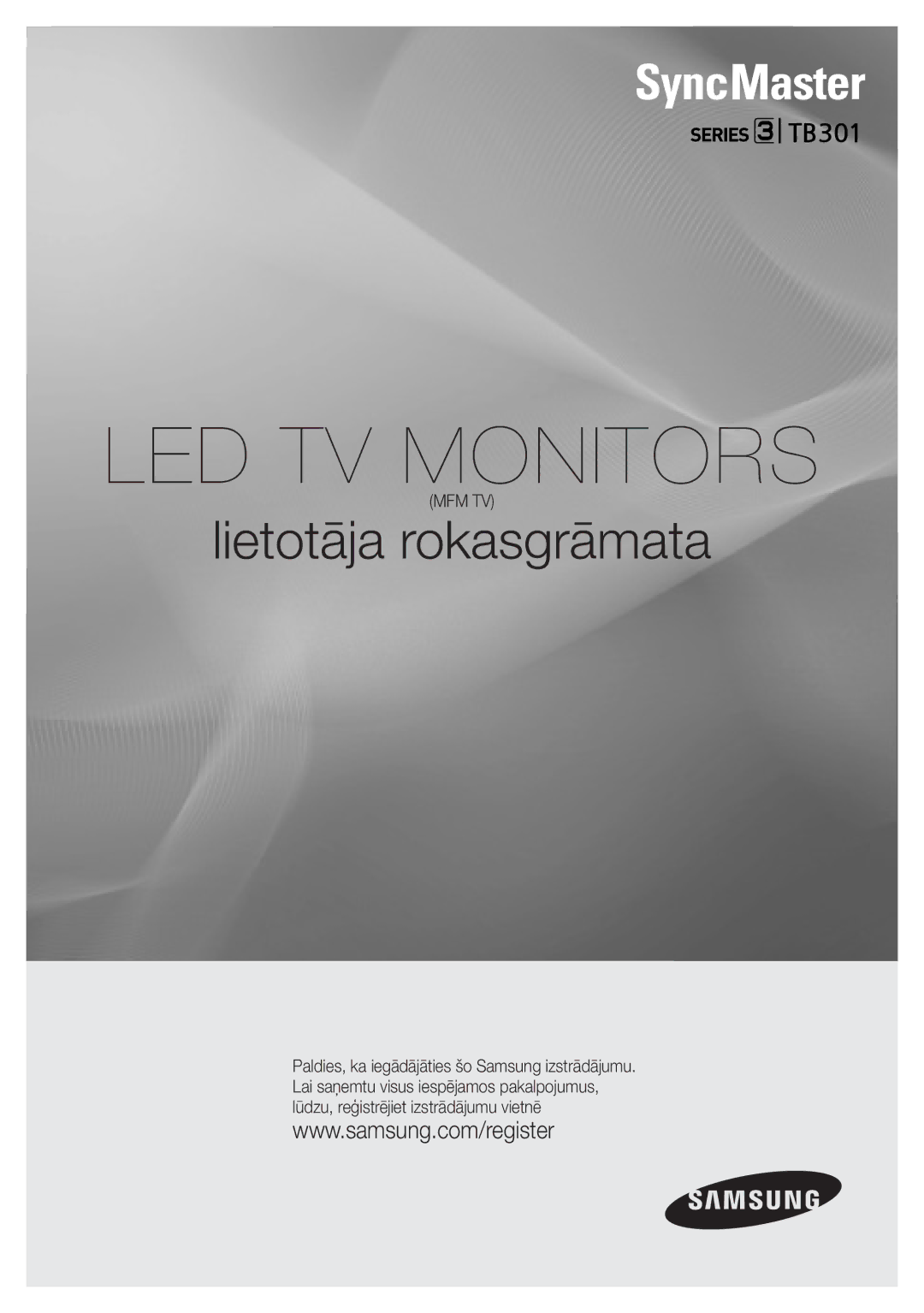 Samsung LT24B301EW/EN, LT24B301EWY/EN manual LED TV Monitors 