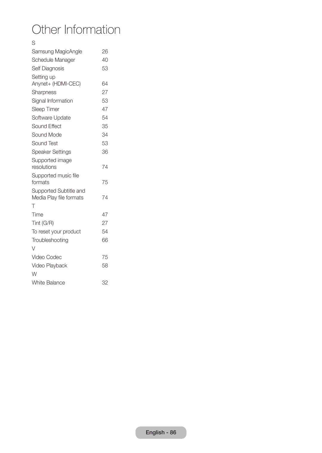 Samsung LT24C350AR/XV, LT24C350ARQMXV, LT23C350MAQ/CH, LT27C370MA/CH, LT23C350MA/CH manual Other Information 