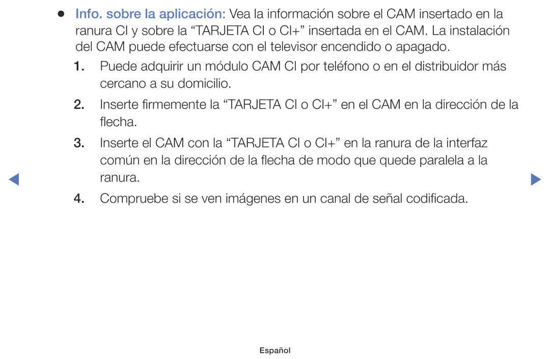 Samsung LT24D310EW/EN, LT28D310EW/EN manual Español 