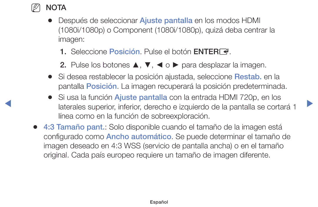 Samsung LT28D310EW/EN, LT24D310EW/EN manual Nota 