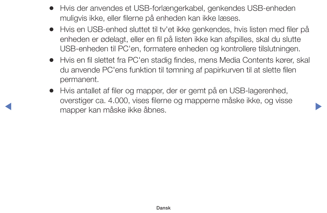 Samsung LT32E310EX/XE, LT24E310EXQ/XE, LT32E310EXQ/XE, LT24E310EX/XE, LT28E310EX/XE, LT28E310EXQ/XE manual Dansk 