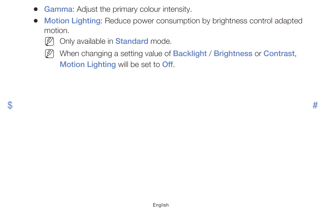 Samsung LT24E310MA/CH manual English 