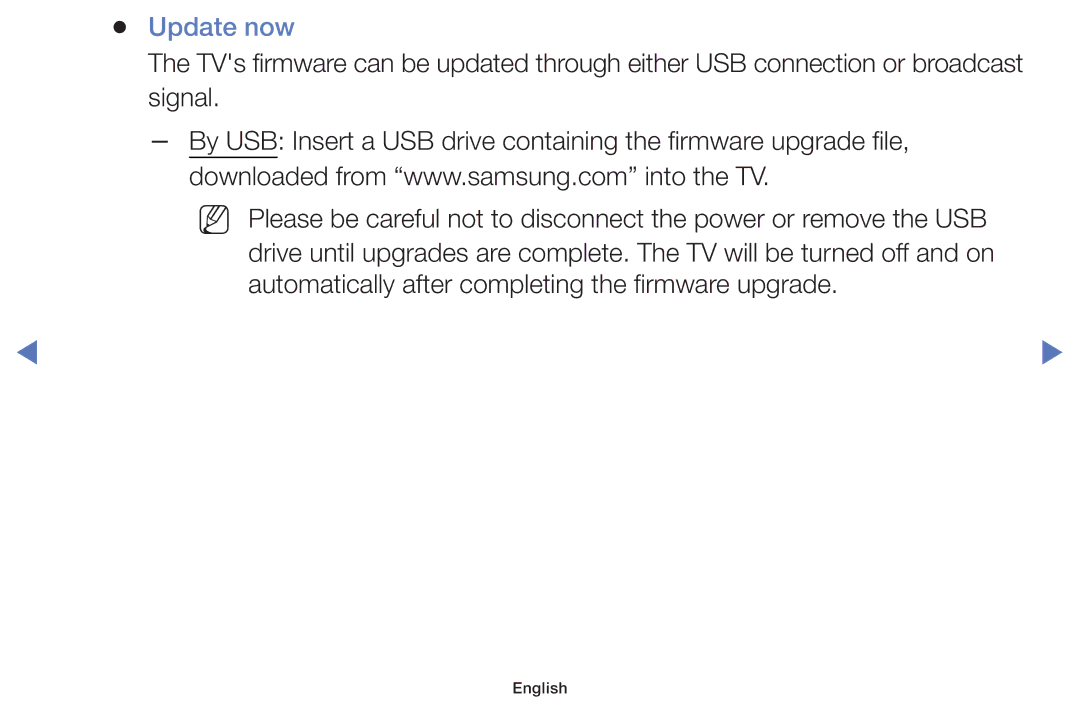 Samsung LT24E310MWT/KZ manual Update now 