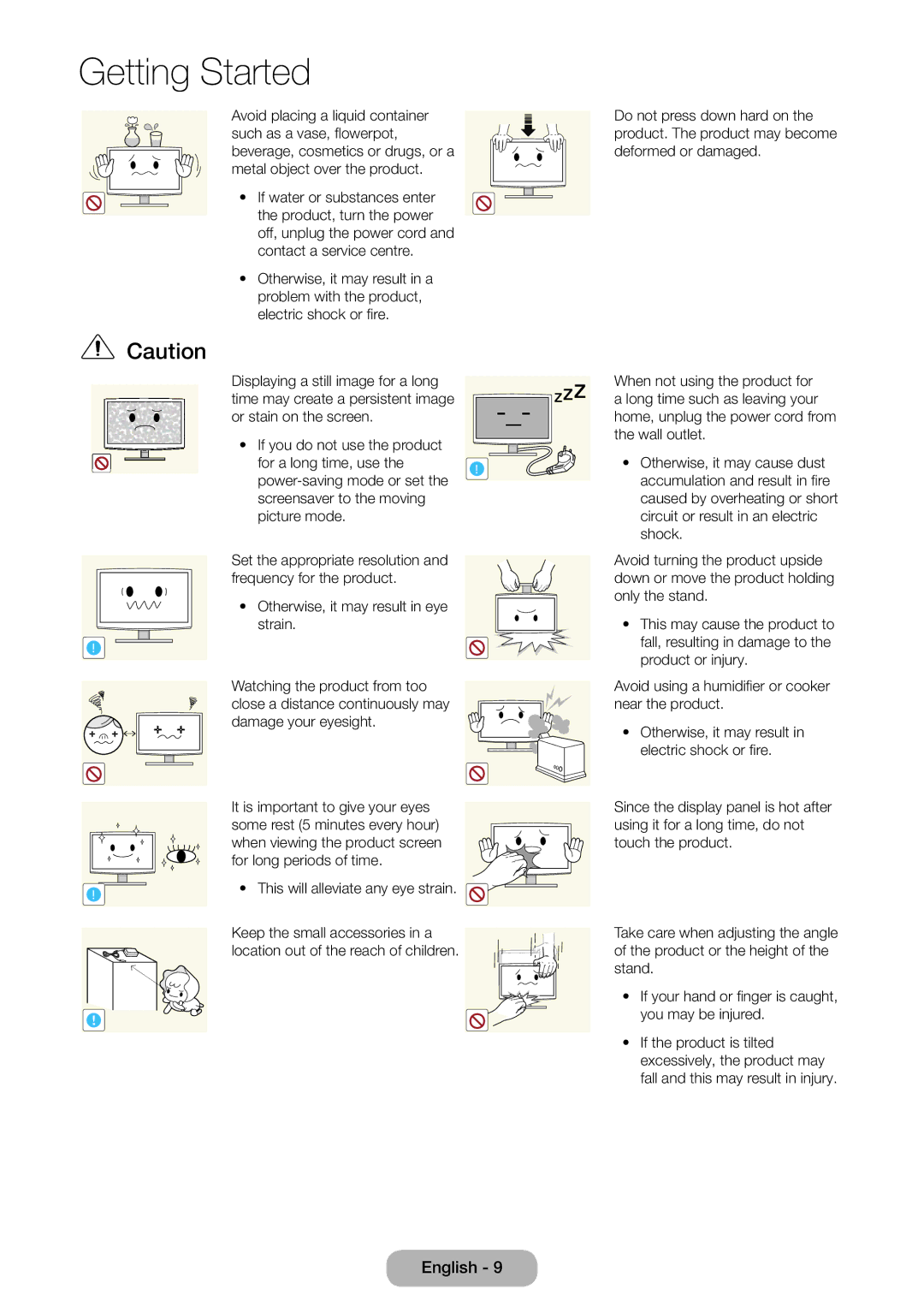 Samsung LT24E390EX/RU manual This will alleviate any eye strain 