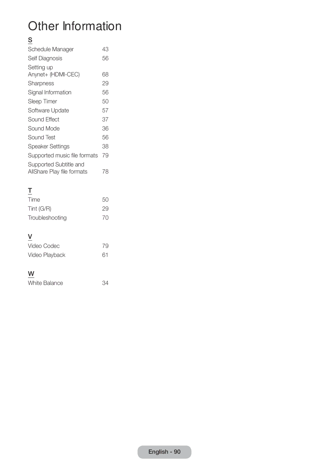 Samsung LT24E390EX/RU manual Other Information 