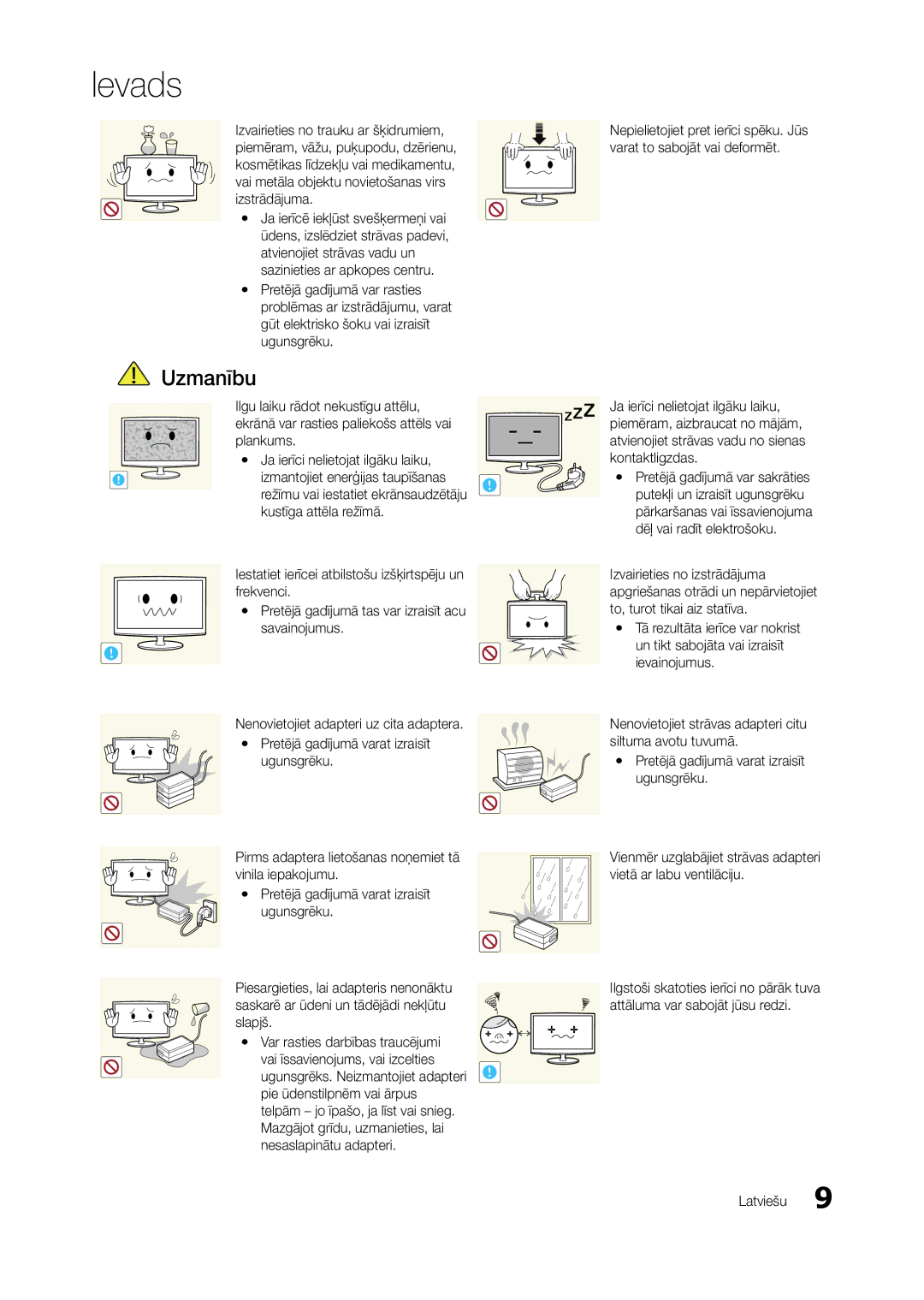 Samsung LT27A750EX/EN, LT27A950EXL/EN, LT27A950EX/EN, LT27B750EW/EN manual Ievads 