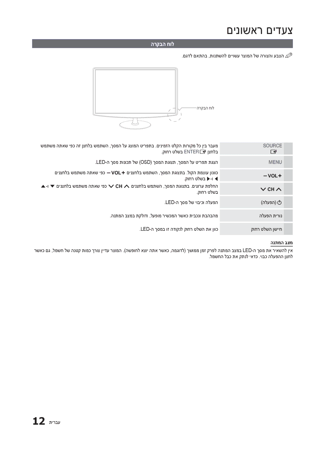 Samsung LT27B300MA/CH הרקבה חול, םגדל םאתהב ,תונתשהל םייושע רצומה לש הרוצהו עבצה%%, הלעפהp הלעפה תירונ קוחר טלשה ןשייח 