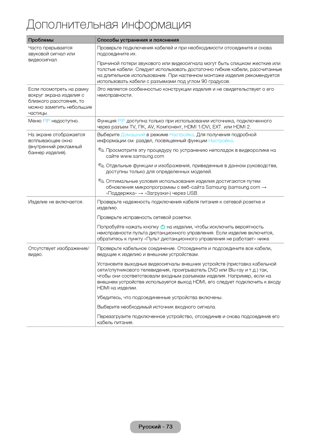 Samsung LT27D590CX/CI Использовать кабели с разъемами под углом 90 градусов, Если посмотреть на рамку, Hdmi на изделии 