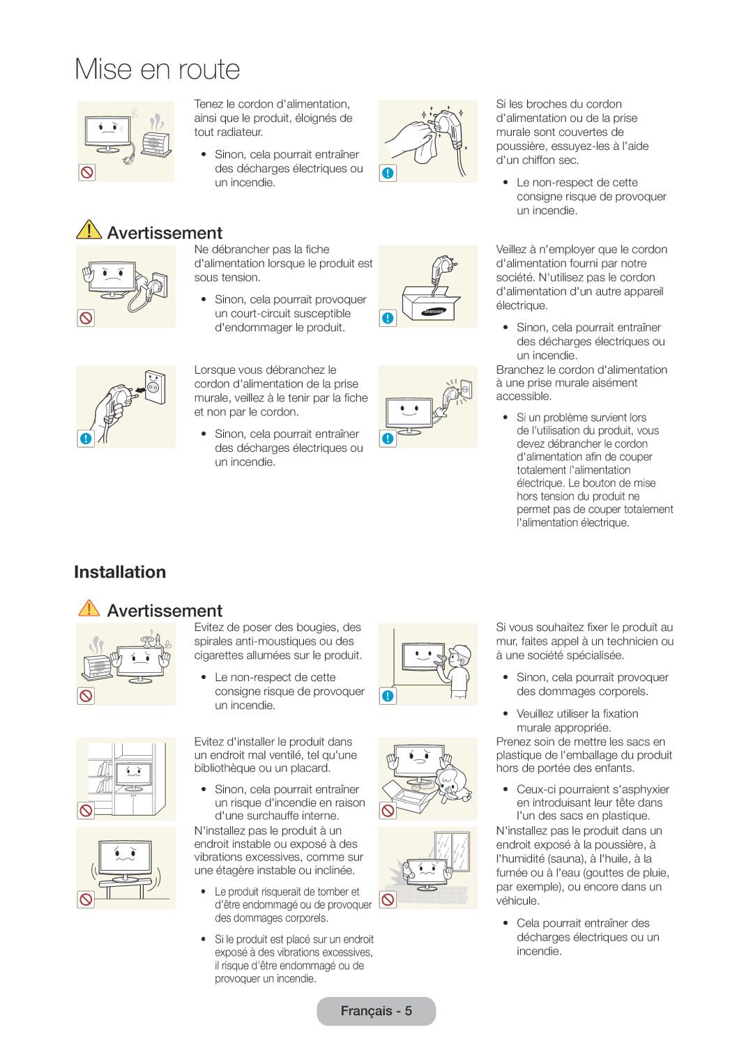 Samsung LT28C570EW/EN manual Installation, Une société spécialisée 