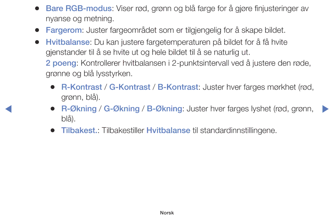 Samsung LT28D310EX/XE manual Norsk 