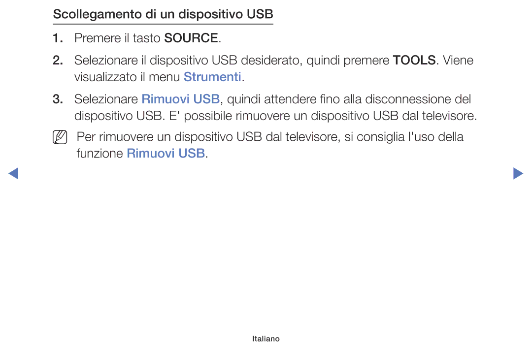 Samsung LT24E310EX/EN, LT28E316EX/EN, LT32E316EX/EN, LT28E310EX/EN, LT32E310EX/EN manual Italiano 