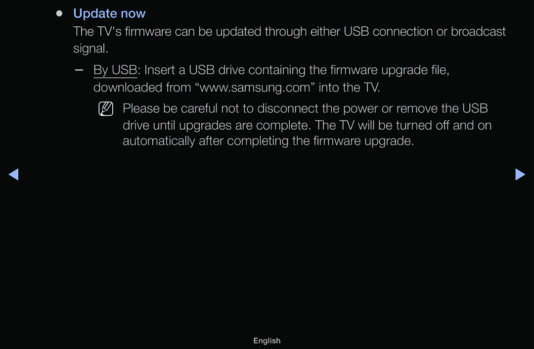 Samsung LT31D310EW/EN, LT31D310EX/EN, LT31D310EW/XU manual Update now 