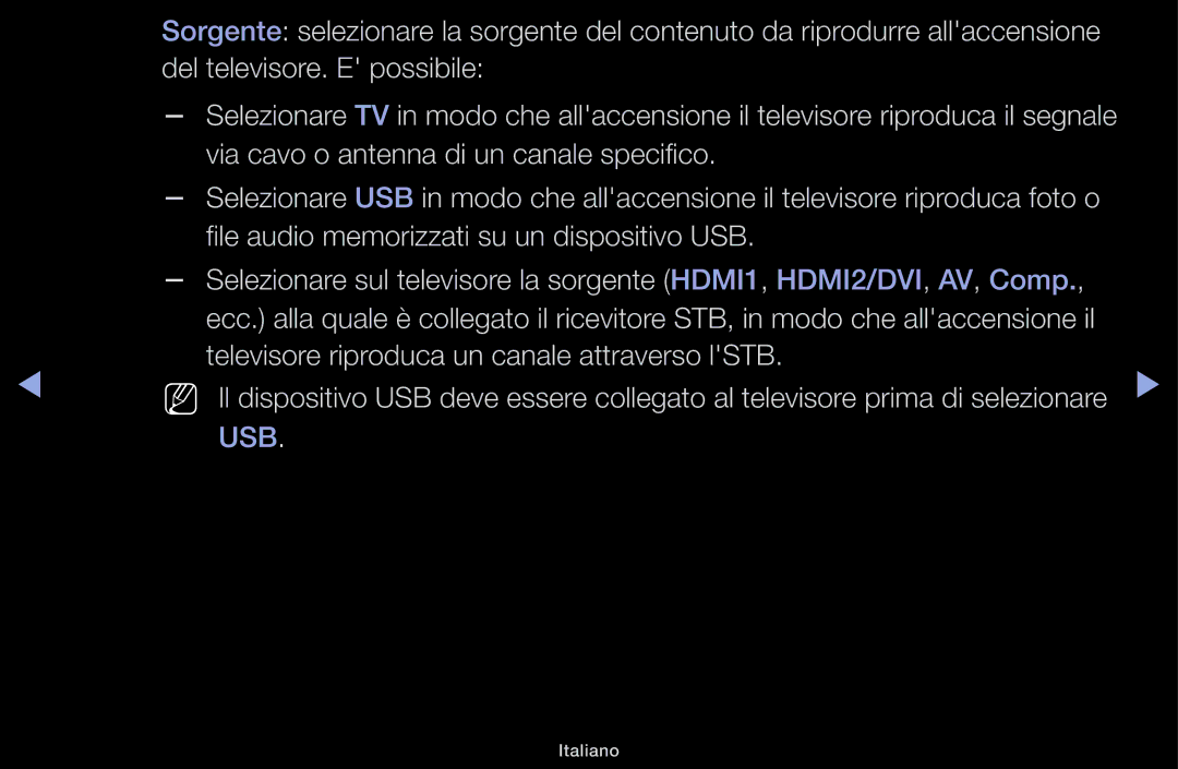 Samsung LT31D310EW/EN, LT31D310EX/EN manual Italiano 