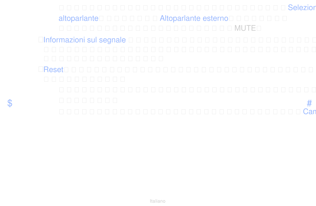 Samsung LT31D310EX/EN, LT31D310EW/EN manual Di impostazione 