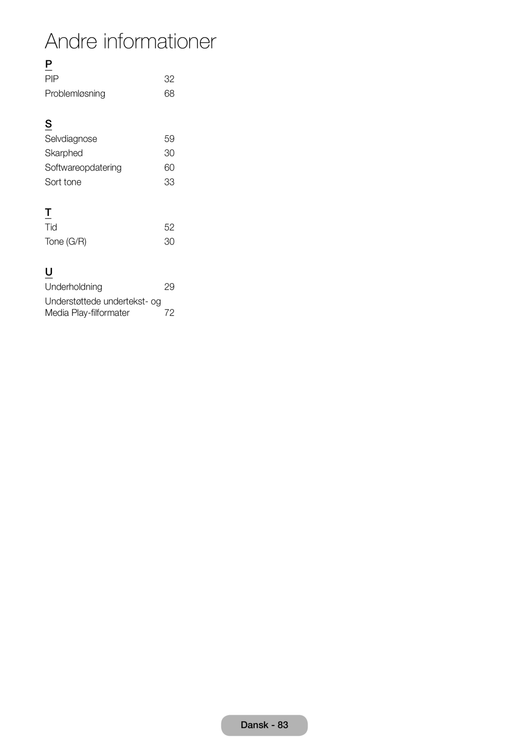 Samsung LT31D310EW/XU manual Pip 