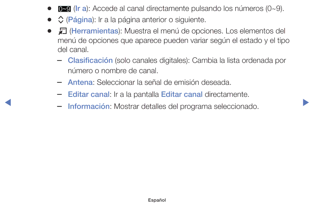 Samsung LT28E310EW/EN, LT32E310EW/EN, LT24E310EW/EN manual Español 