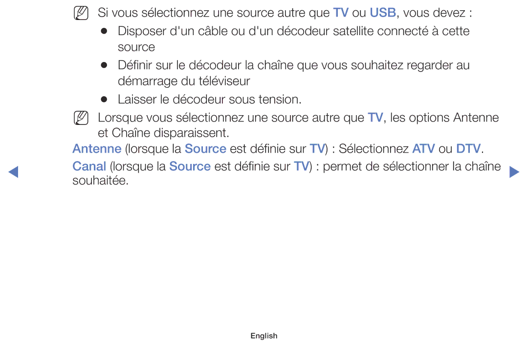 Samsung LT28E310EXQ/EN, LT32E310EXQ/EN, LT28E316EX/EN, LT32E316EX/EN, LT28E310EX/EN, LT32E310EX/EN manual Souhaitée 