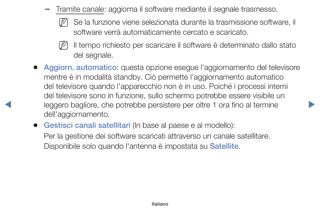 Samsung LT32E319EI/EN manual Software verrà automaticamente cercato e scaricato 