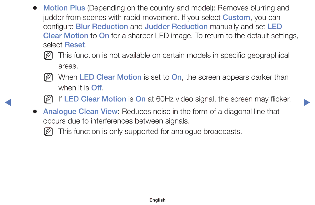 Samsung LT32E319EI/EN manual Select Reset 